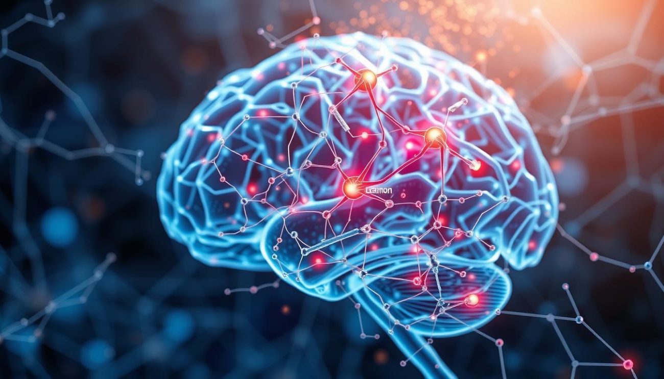 Brain visualization showing neural networks forming during learning