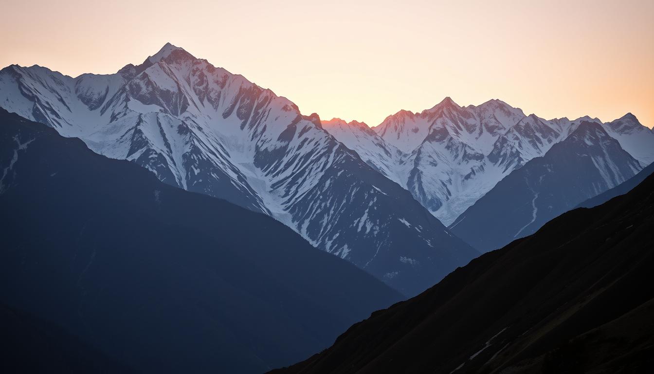 Himalayan mountains where precious resin is harvested