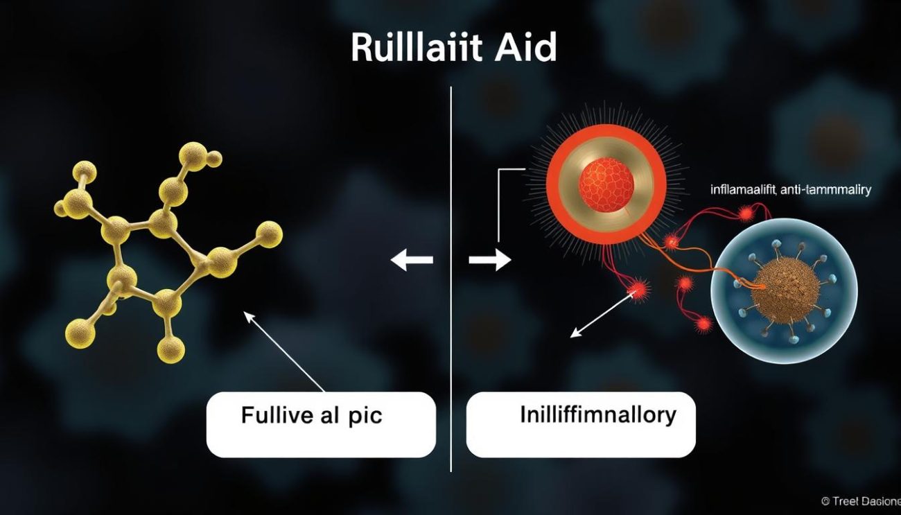 Molecular structure of fulvic acid in Shilajit and its anti-inflammatory action