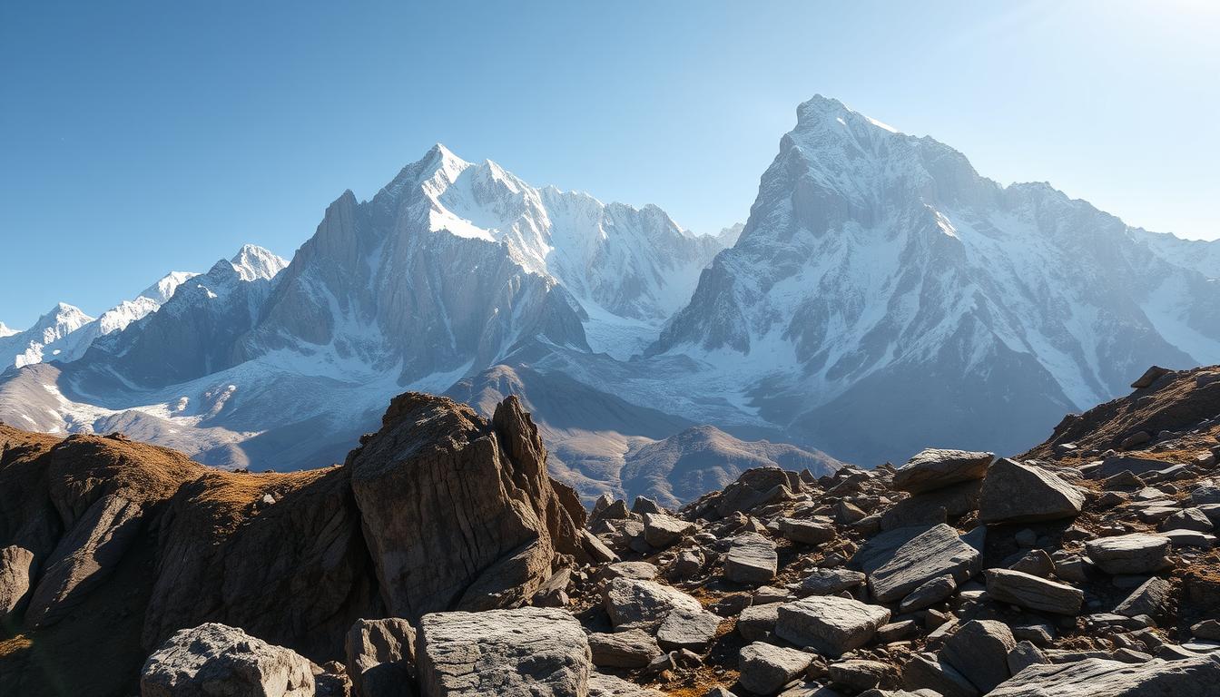 Natural ways to increase testosterone with Shilajit - Himalayan mountains where Shilajit is harvested