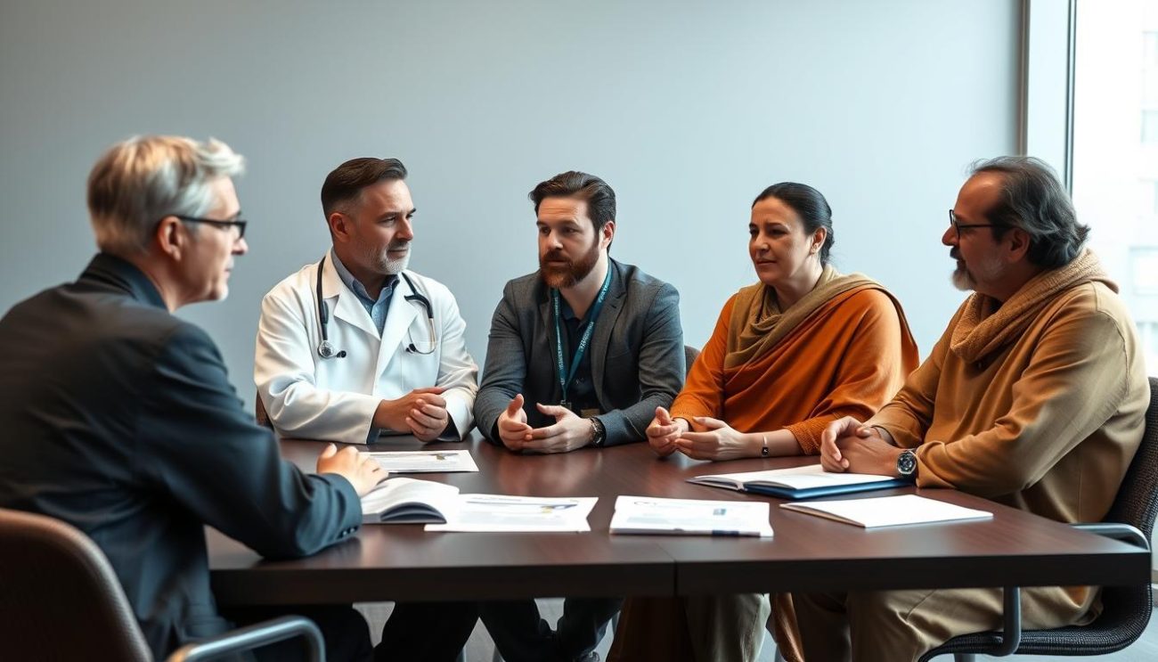 Panel of medical experts discussing Shilajit for RLS treatment options