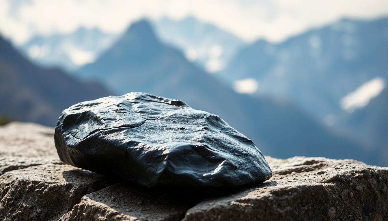 Raw Shilajit resin from Himalayan mountains - natural testosterone booster Shilajit