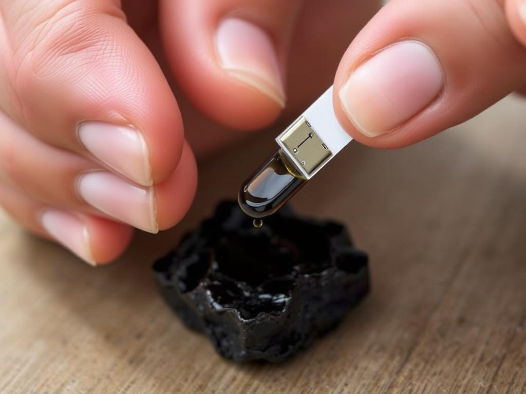 Testing pure Shilajit resin quality - natural ways to increase testosterone