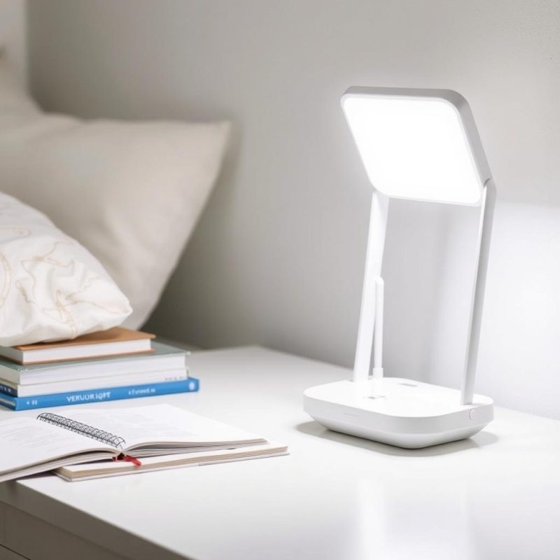 Verilux HappyLight Compact light therapy lamp for seasonal affective disorder (SAD)