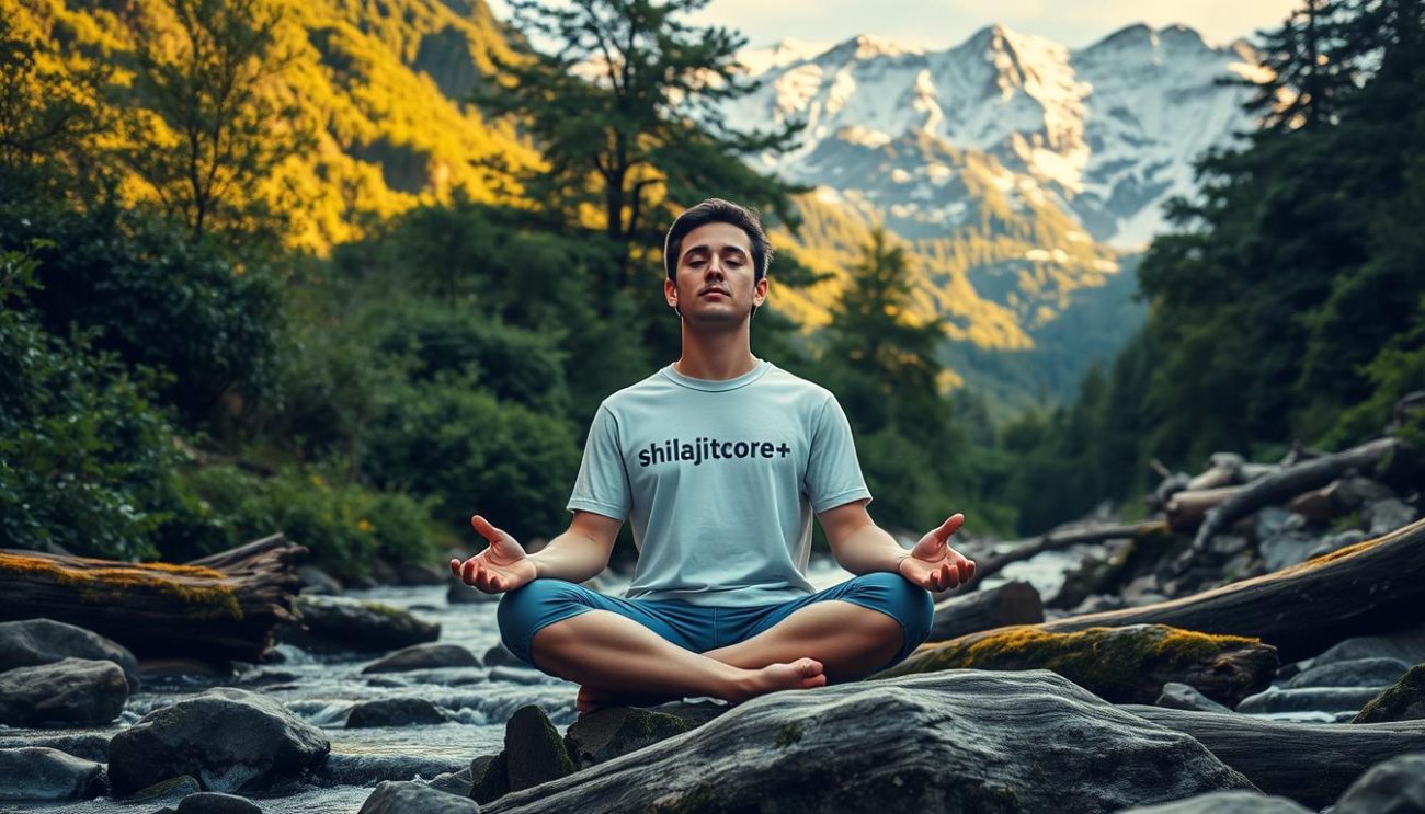 natural stress relief with Himalayan shilajit