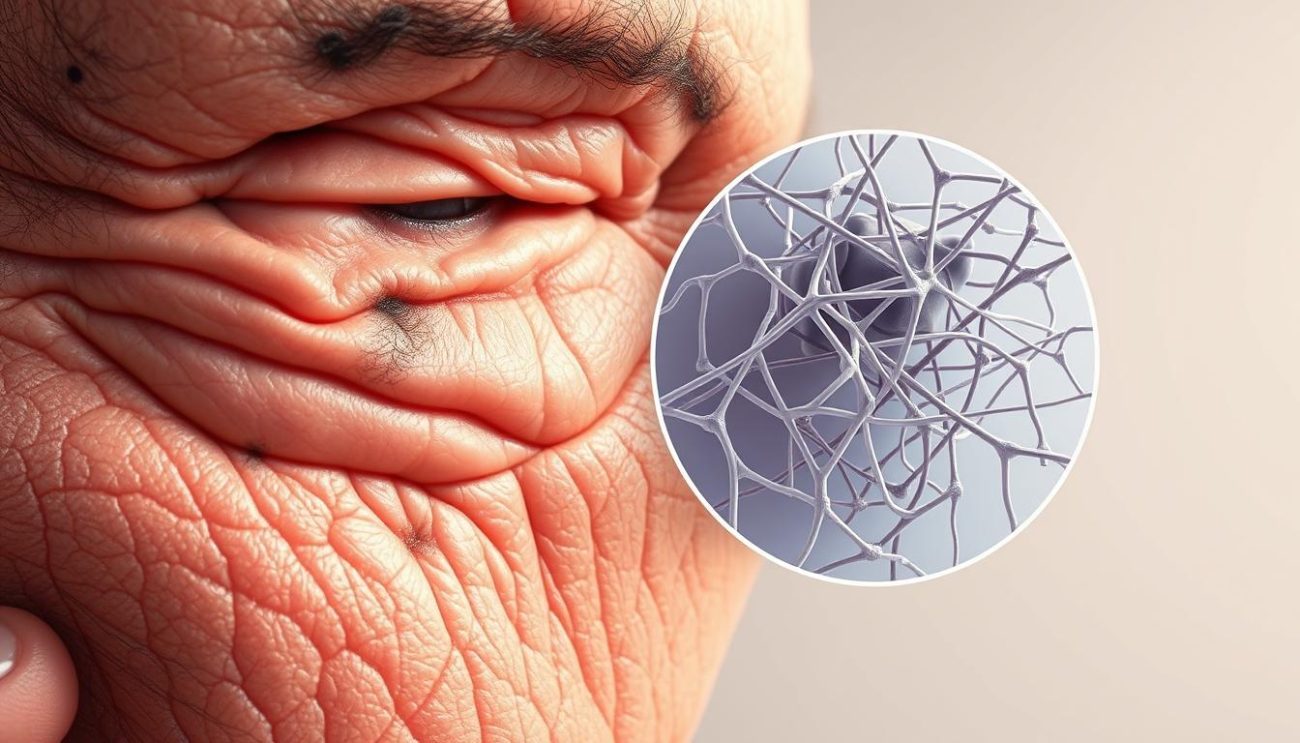 skin aging causes and collagen loss
